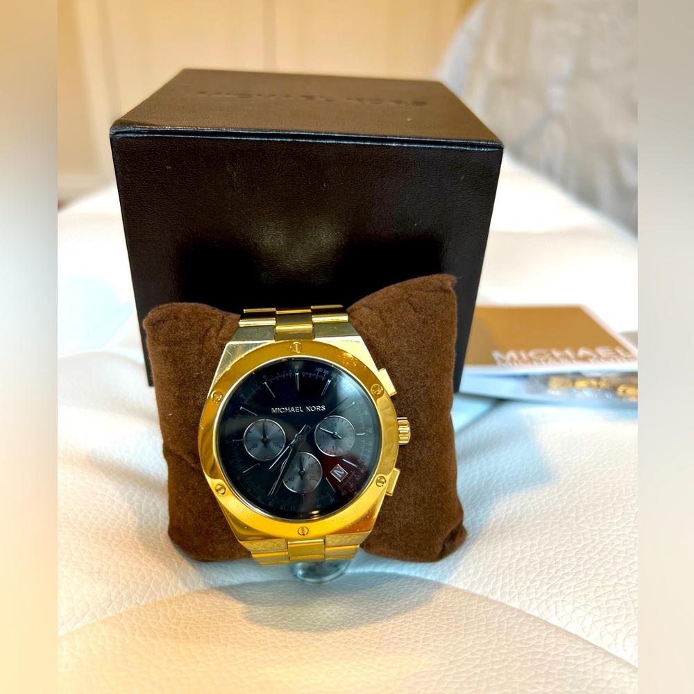 Michael Kors gold watch!
